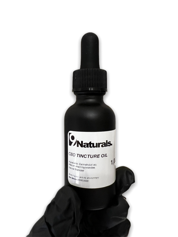 D9Naturals CBD Oil Tincture 1000mg CBD Drop