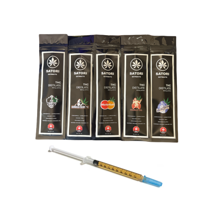 Satori Extracts - THC Distillate Syringe